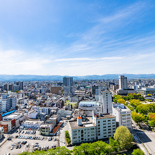 富山市の風景
